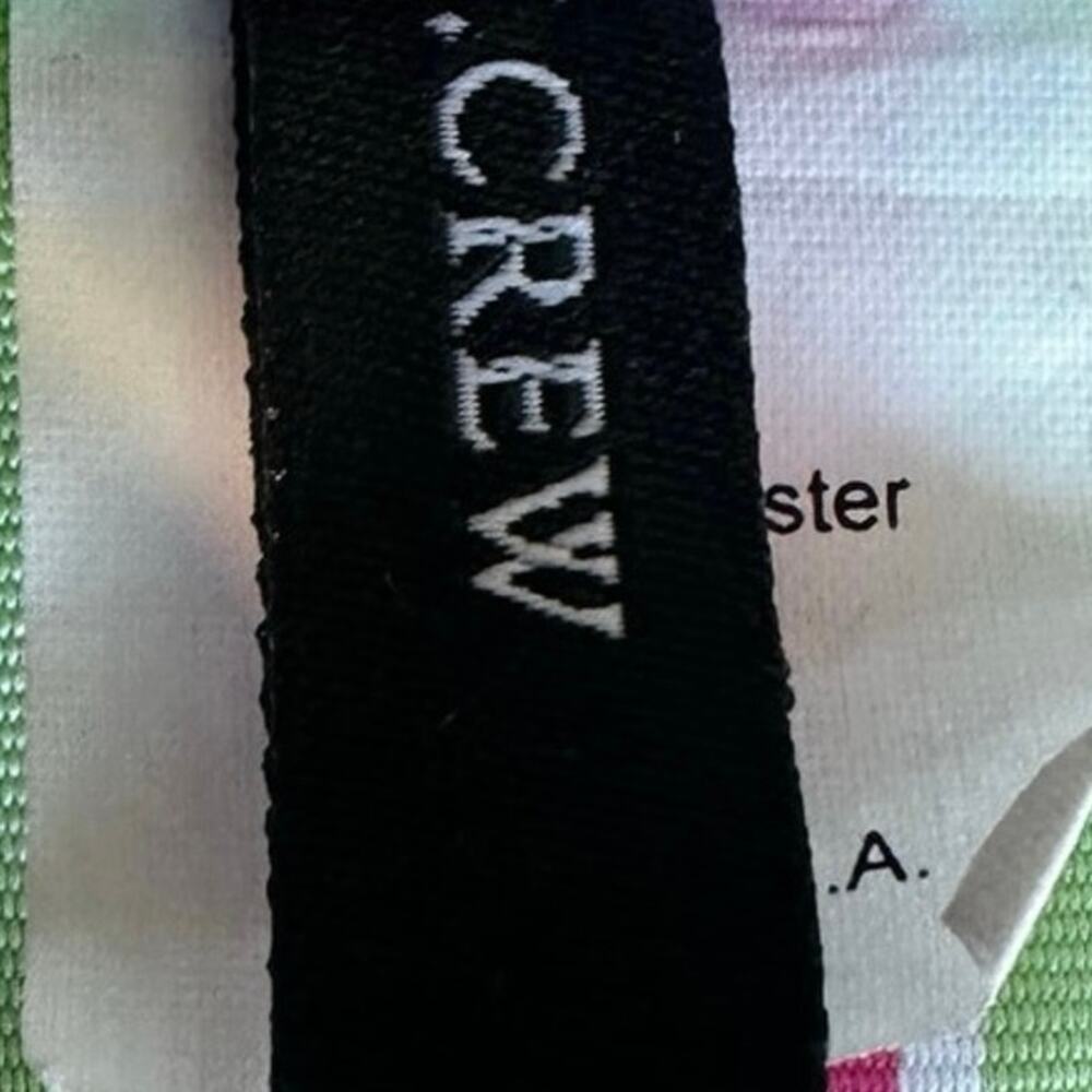 J. Crew Vintage Belt S/M Preppy Adjustable Ribbon Striped Belt - Picture 2 of 5